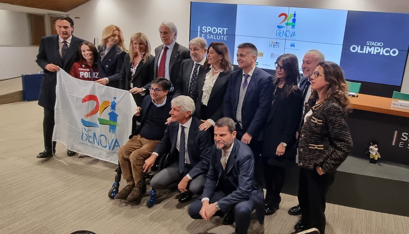 GENOVA “CAPITALE EUROPEA DELLO SPORT 2024” HA PRESENTATO UN ANNO DI